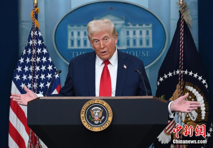 资料图:特朗普。 中新社记者 陈孟统 摄 资料图:特朗普。 中新社记者 陈孟统 摄
